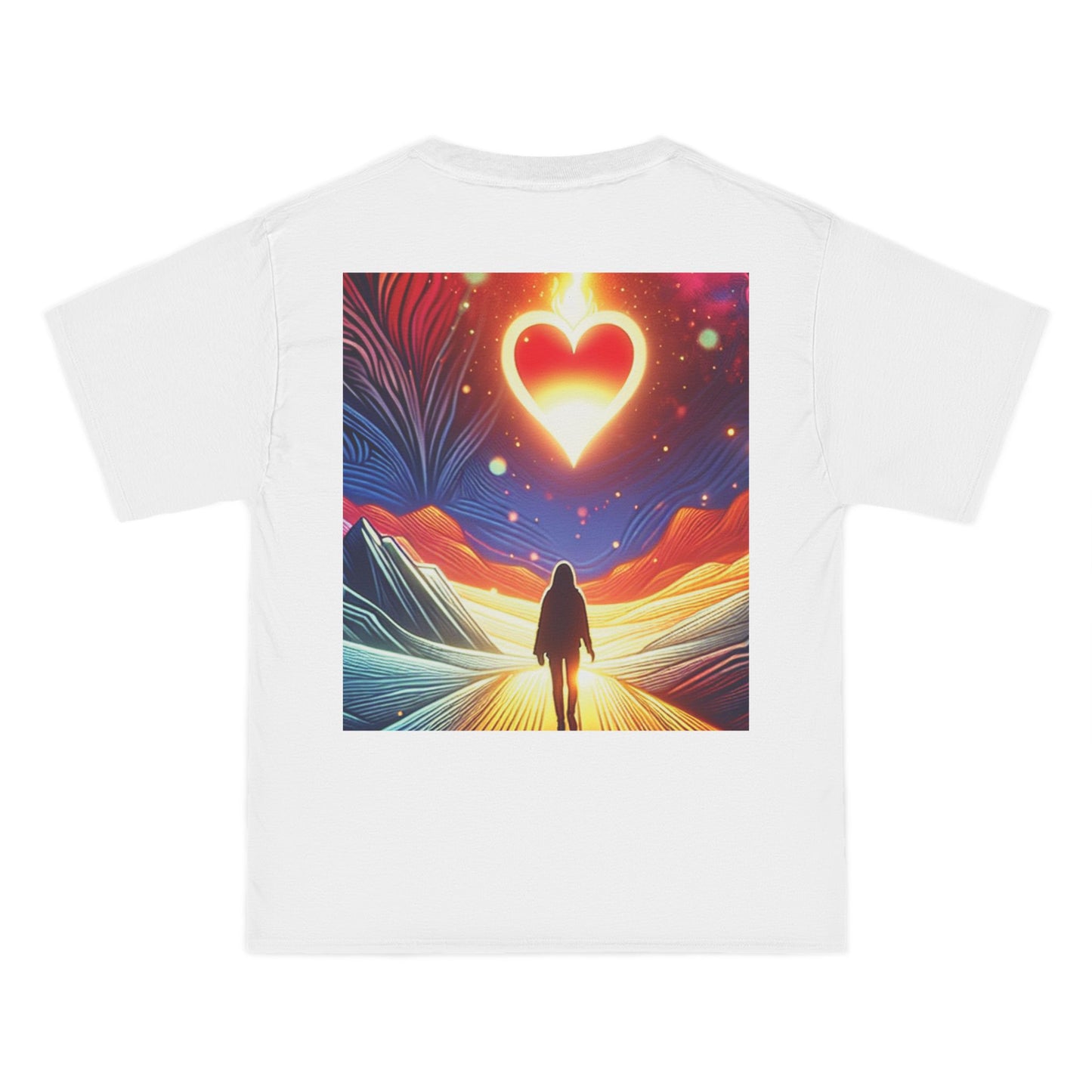 NO CODE | FOLLOW YOUR HEART | Unisex Beefy-T® Short-Sleeve T-Shirt