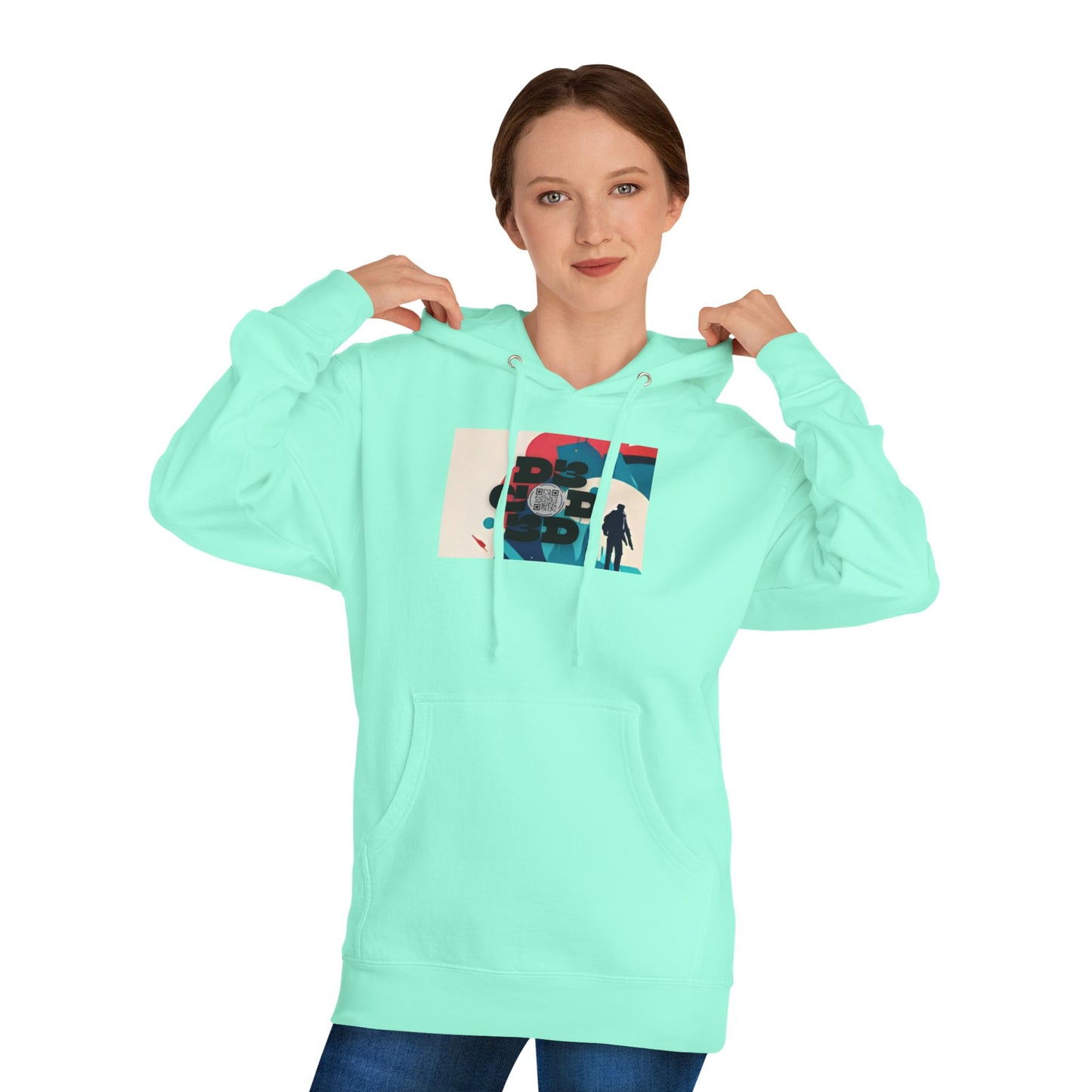 NO CODE | FREE YOUR MIND Unisex Hooded Sweatshirt