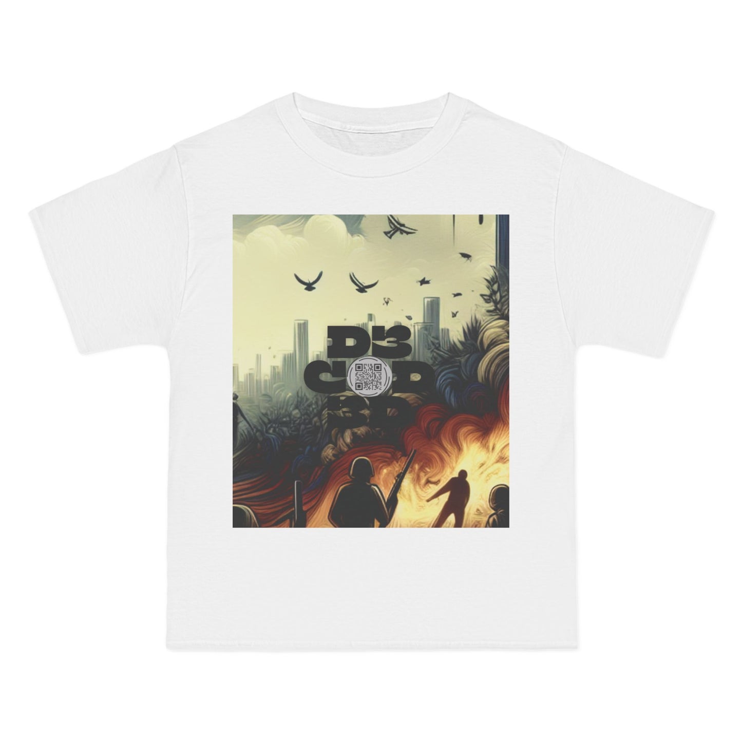 DECODED | FEAR NO EVIL | Unisex Beefy-T® Short-Sleeve T-Shirt