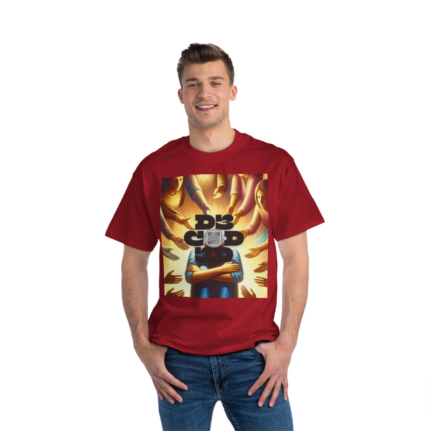 NO CODE | YOU ARE NOT ALONE | Unisex Beefy-T® short-sleeve T-shirt