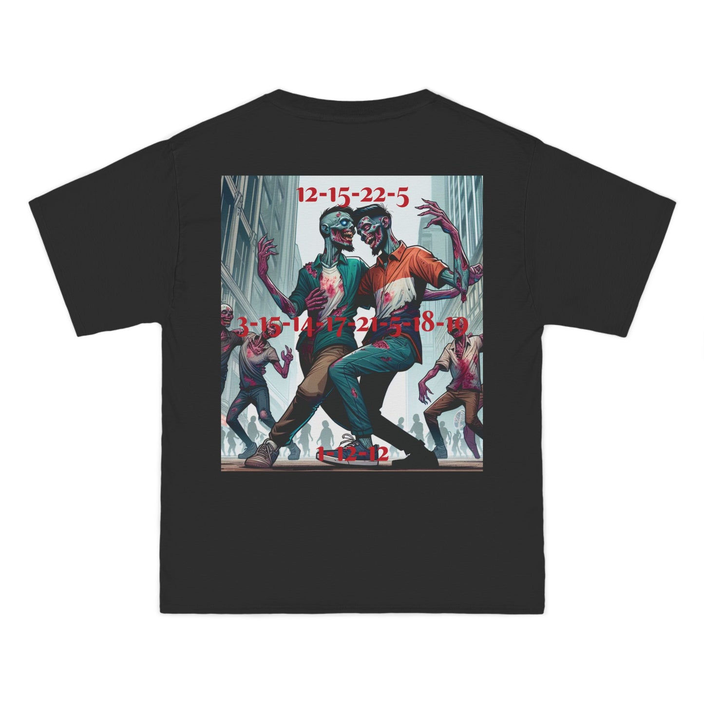ENCODED | LOVE CONQUERS ALL Unisex Beefy-T® Short-Sleeve T-Shirt