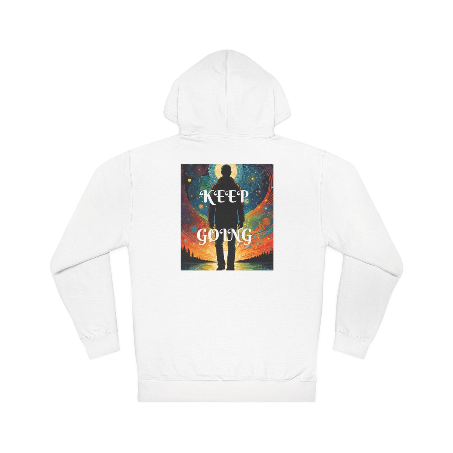 DECODED | KEEP GOING | Unisex Hooded Sweatshirt