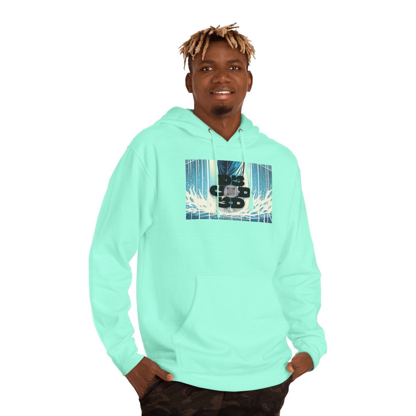 NO CODE | EMBRACE THE STORM | Unisex Hooded Sweatshirt