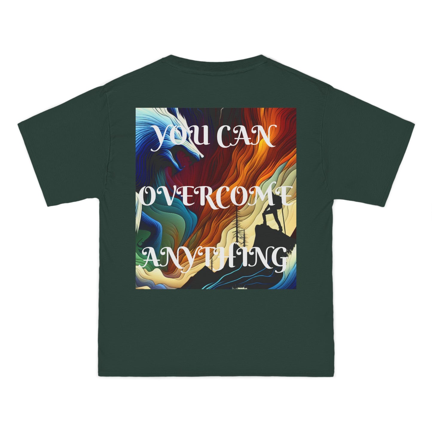 DECODED | YOU CAN OVERCOME ANYTHING | Unisex Beefy-T® short-sleeve T-shirt