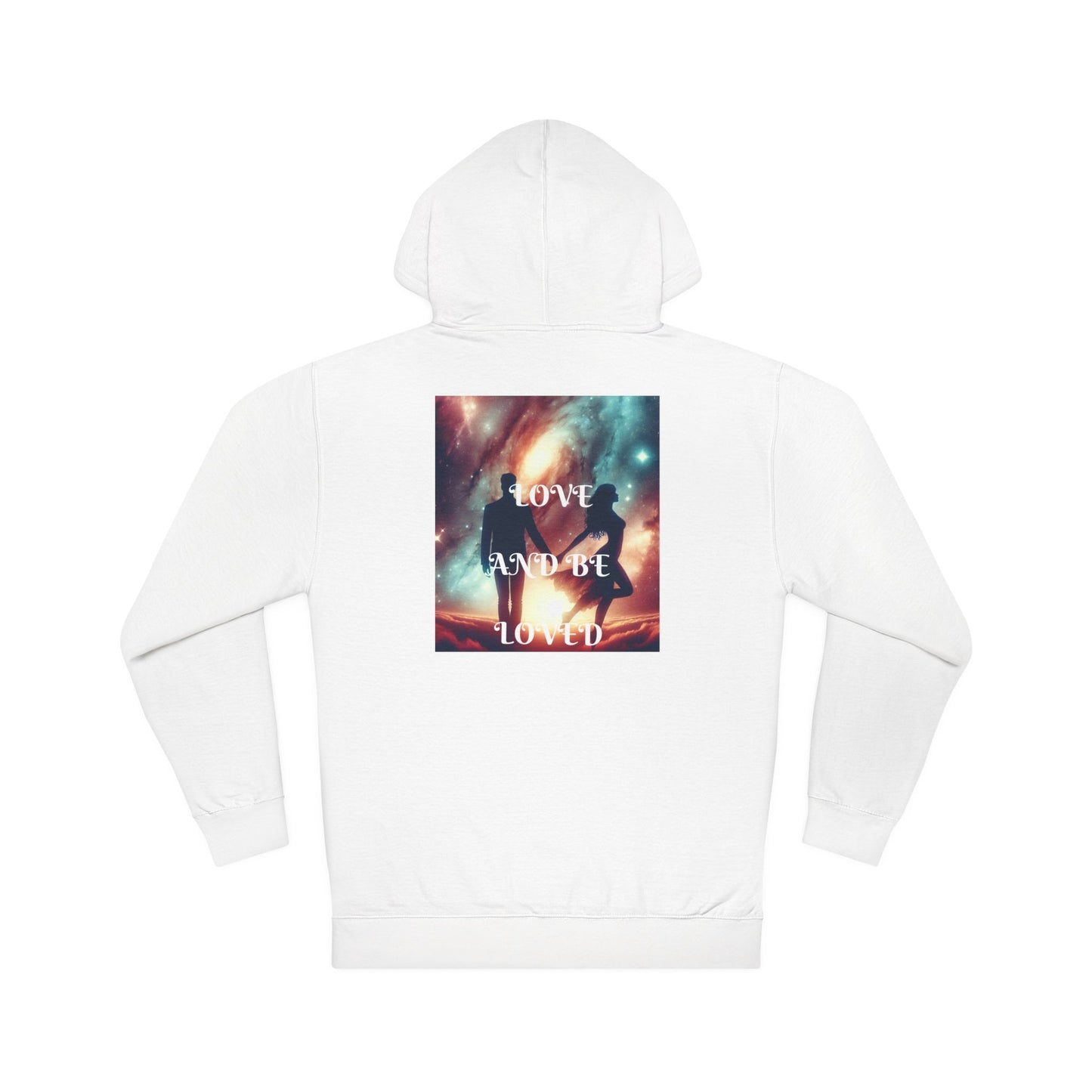 DECODED | LOVE AND BE LOVED | Unisex Hooded Sweatshirt