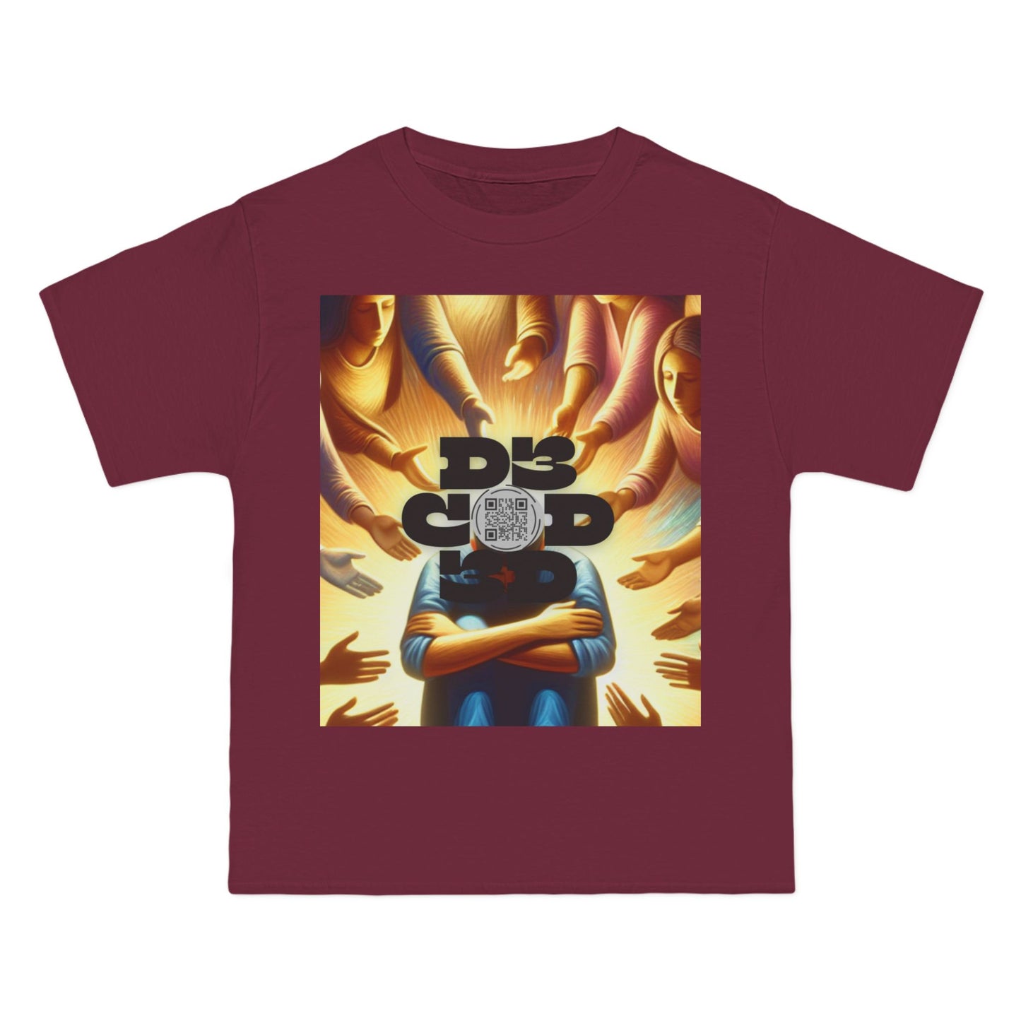 ENCODED | YOU ARE NOT ALONE Unisex Beefy-T® short-sleeve T-shirt