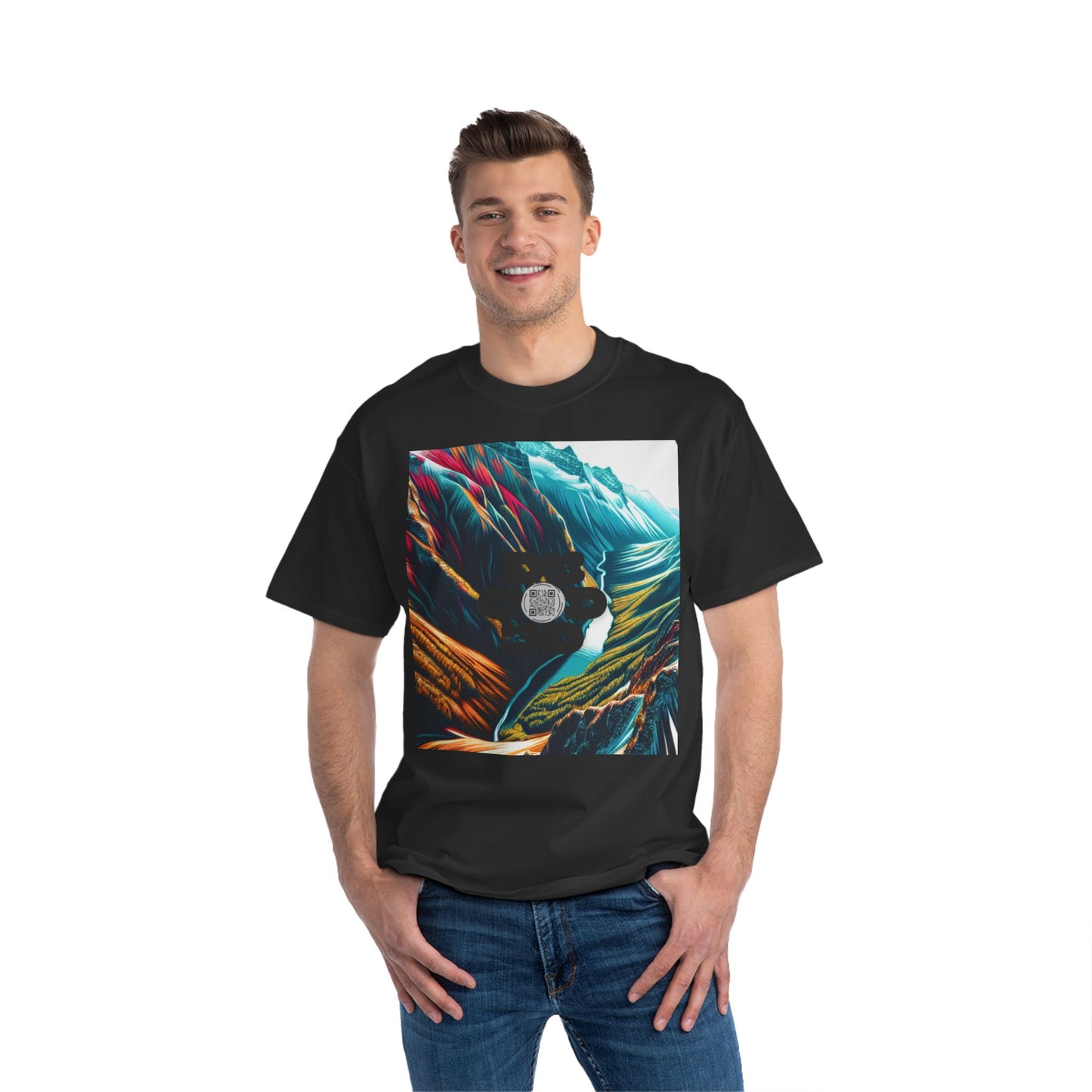 ENCODED | GO BEYOND Unisex Beefy-T® Short-Sleeve T-Shirt