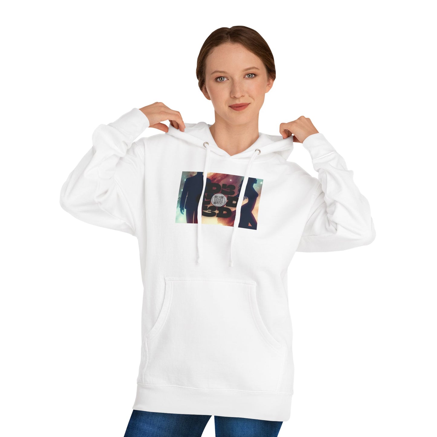 NO CODE | LOVE & BE LOVED Unisex Hooded Sweatshirt