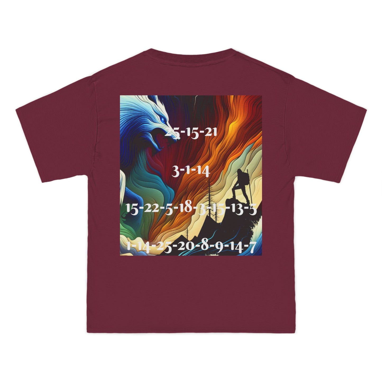 ENCODED | YOU CAN OVERCOME ANYTHING Unisex Beefy-T® short-sleeve T-shirt