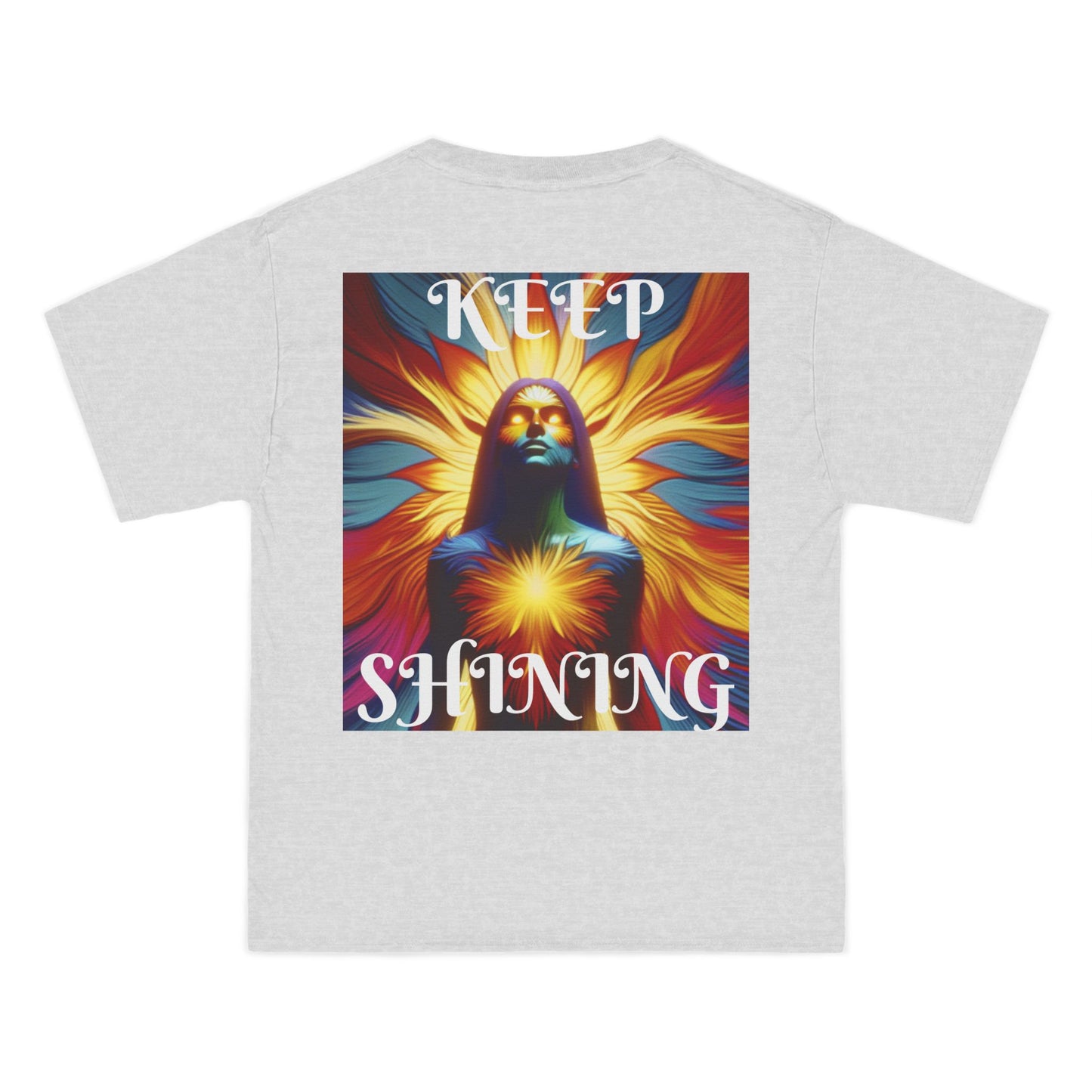 DECODED | KEEP SHINING | Unisex Beefy-T® Short-Sleeve T-Shirt