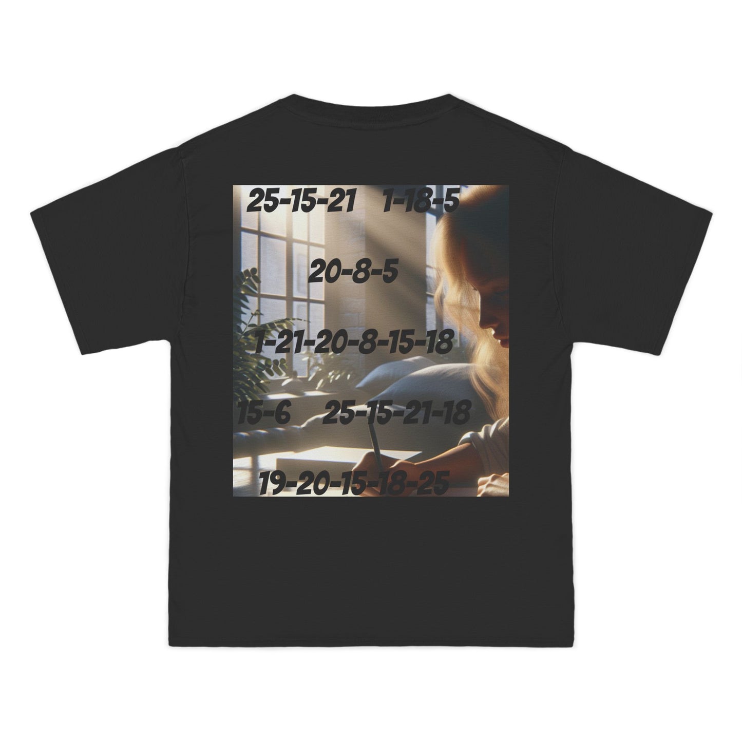 ENCODED | YOU ARE THE AUTHOR OF YOUR STORY Unisex Beefy-T® Short-Sleeve T-Shirt