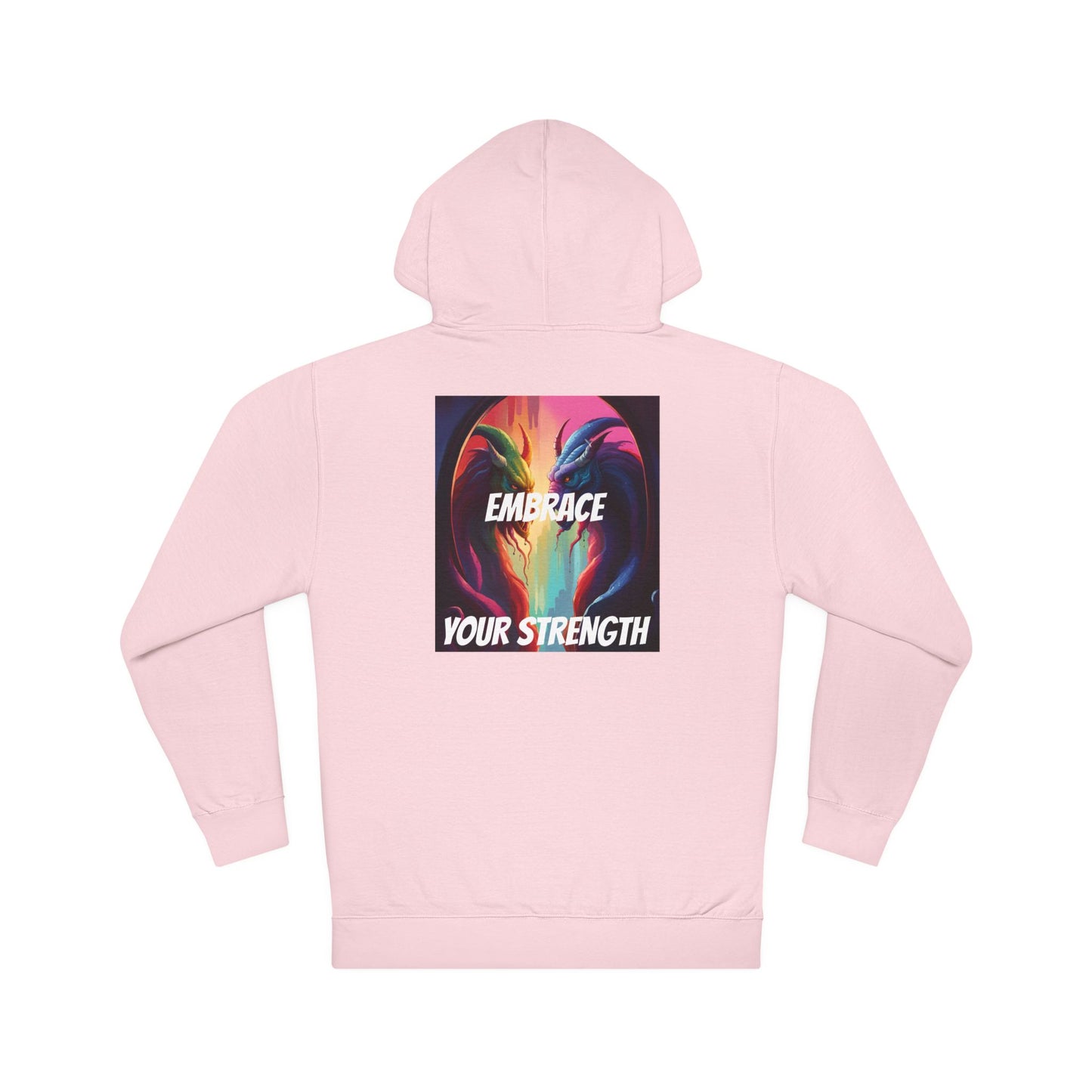 DECODED | EMBRACE YOUR STRENGTH | Unisex Hooded Sweatshirt