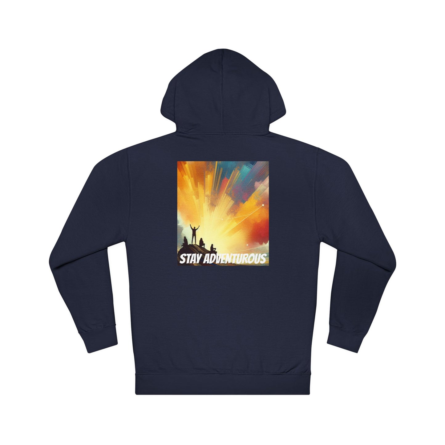 DECODED | STAY ADVENTUROUS | Unisex Hooded Sweatshirt