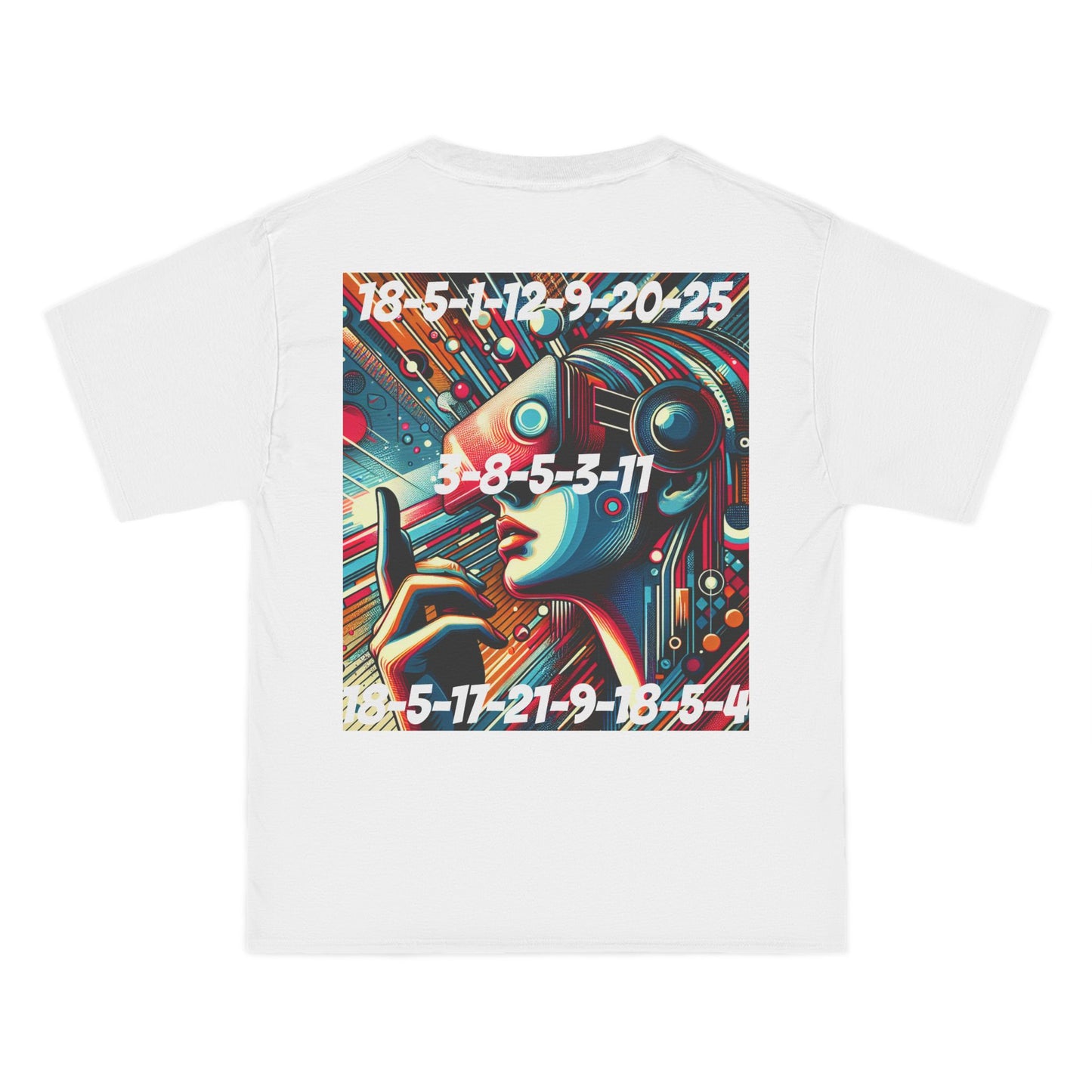 ENCODED | REALITY CHECK REQUIRED Unisex Beefy-T® Short-Sleeve T-Shirt