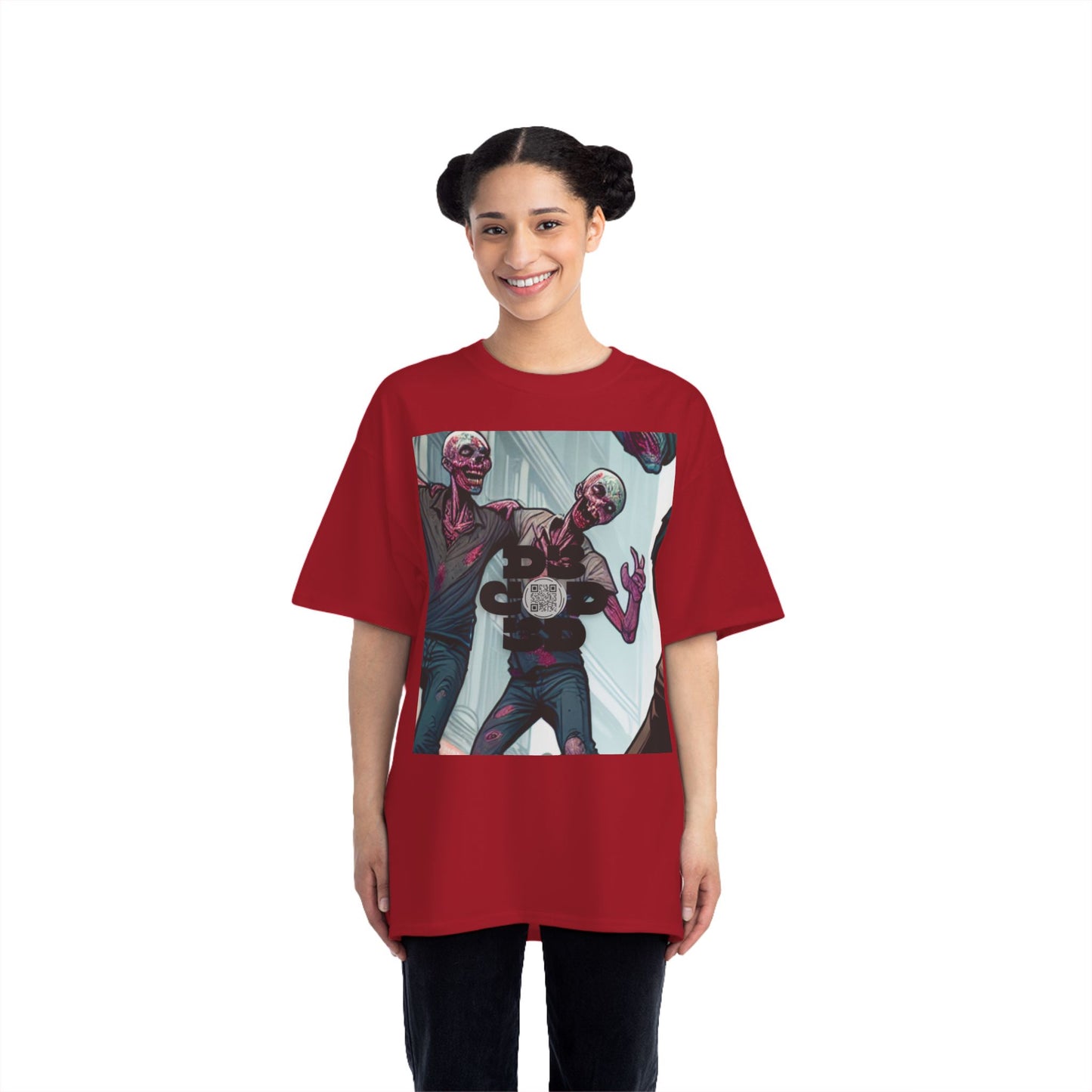 NO CODE | LOVE CONQUERS ALL | Unisex Beefy-T® Short-Sleeve T-Shirt