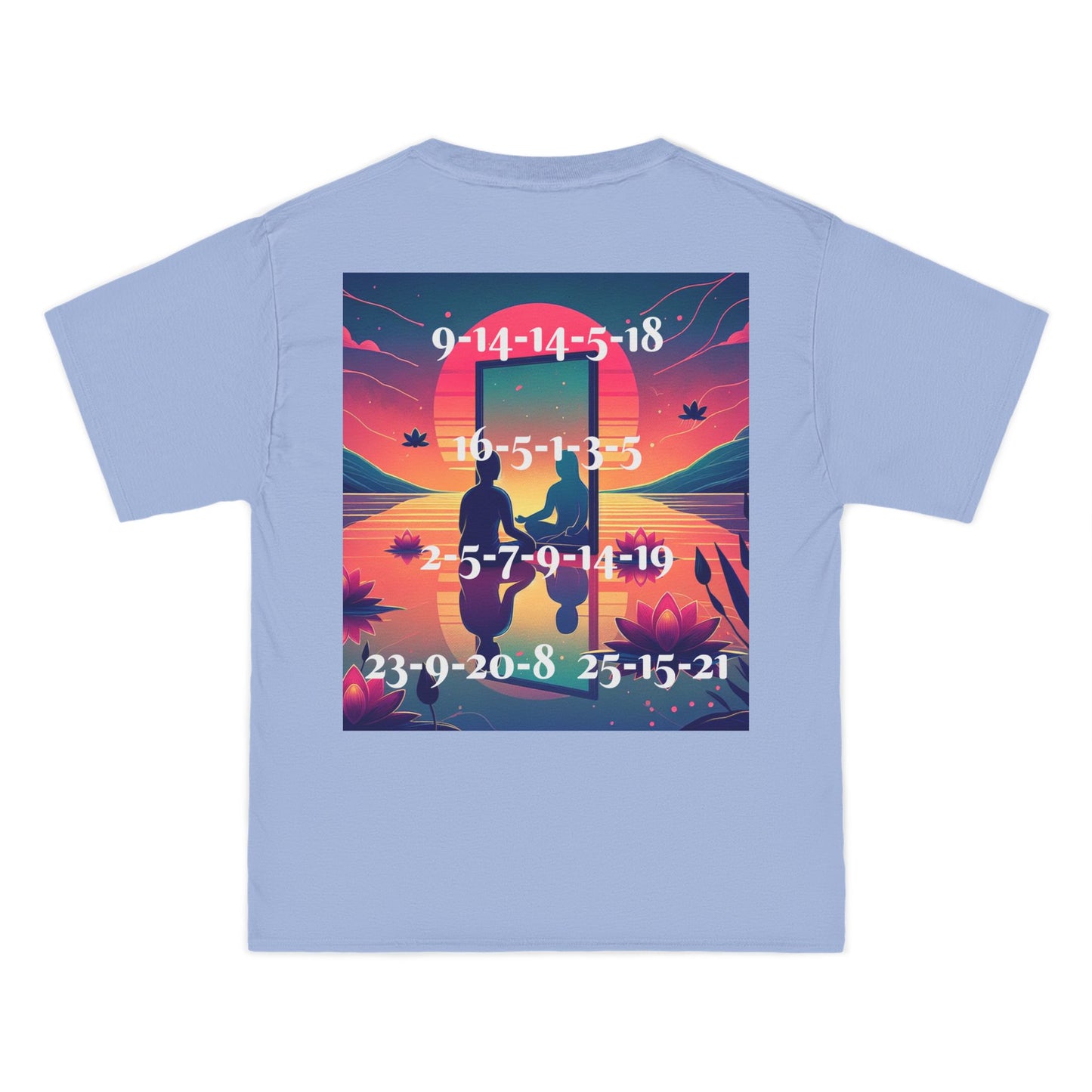 ENCODED | INNER PEACE BEGINS WITH YOU Unisex Beefy-T® short-sleeve T-shirt