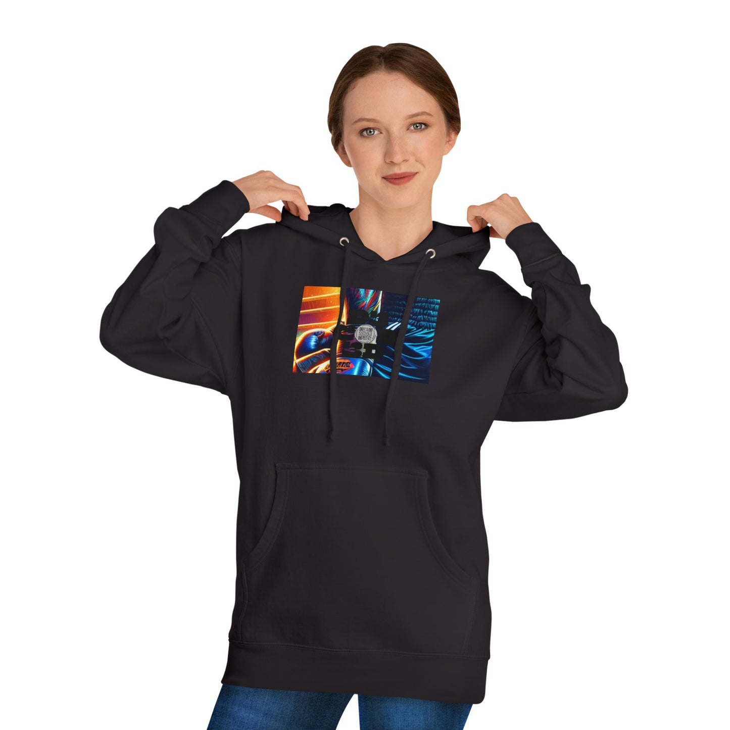 NO CODE | DEFY DEFEAT | Unisex Hooded Sweatshirt