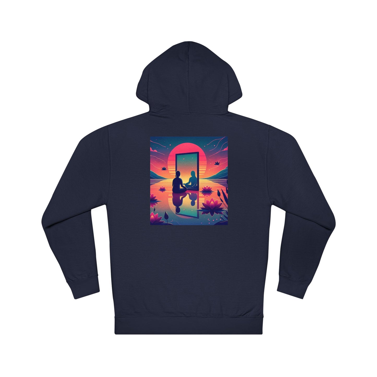 NO CODE | INNER PEACE BEGINS WITH YOU Unisex Hooded Sweatshirt