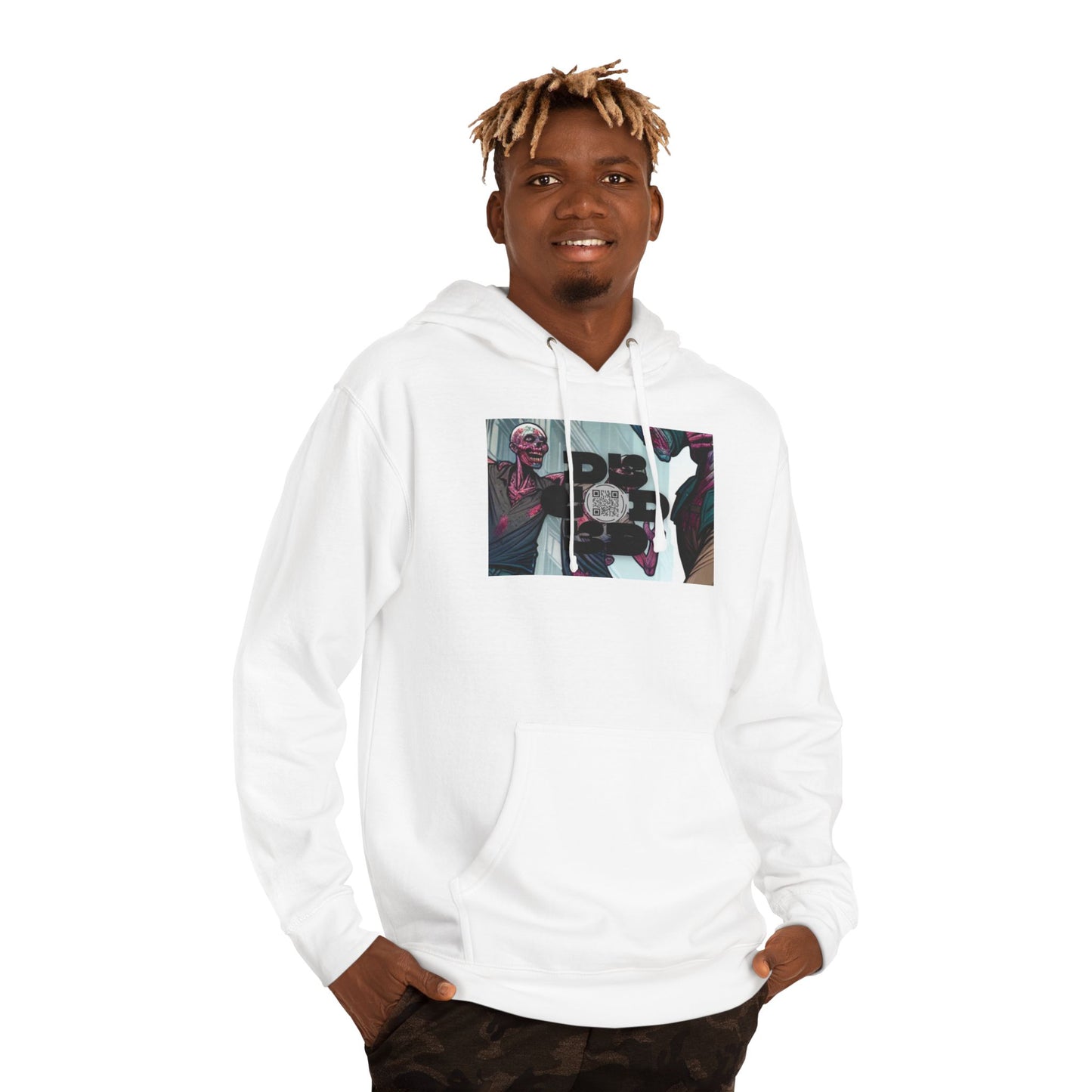 NO CODE | LOVE CONQUERS ALL Unisex Hooded Sweatshirt