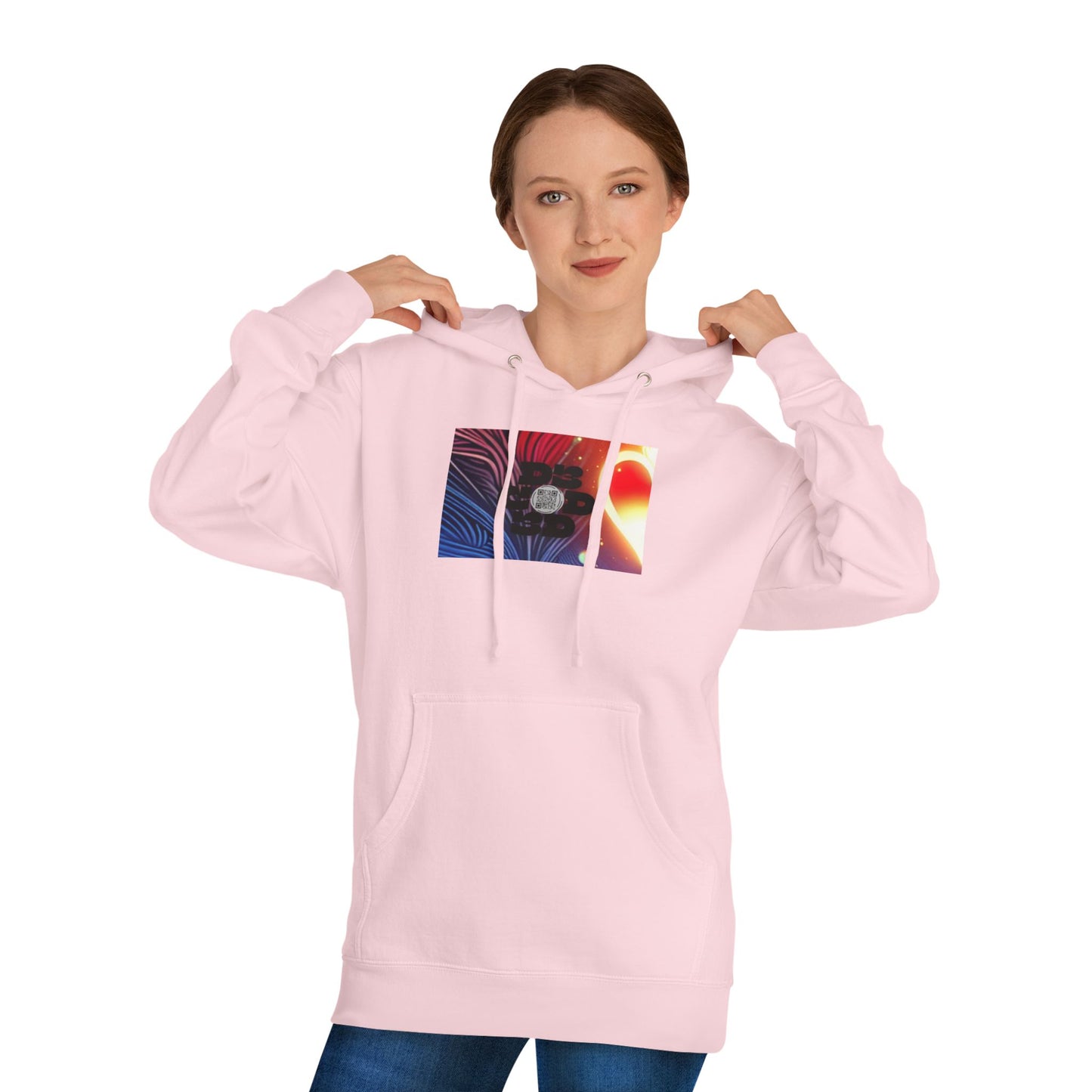 NO CODE | FOLLOW YOUR HEART | Unisex Hooded Sweatshirt