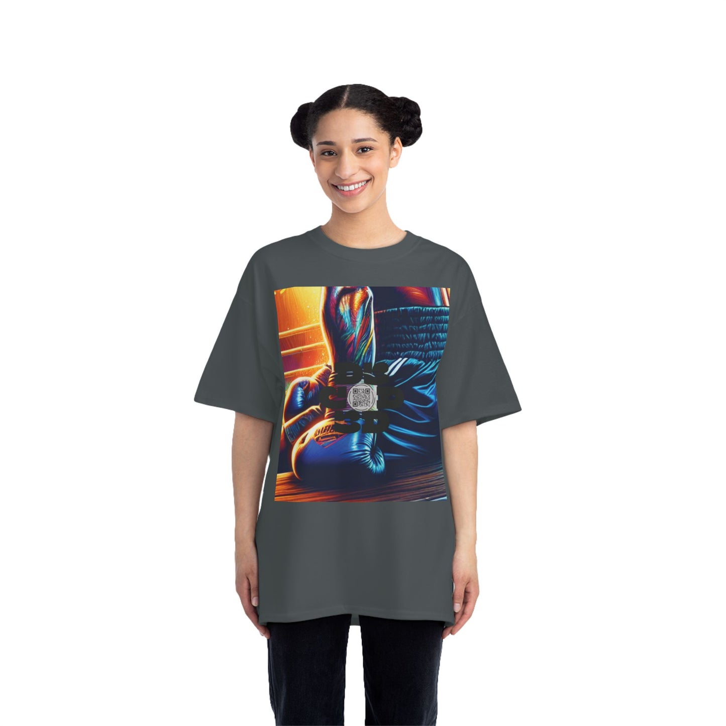 ENCODED | DEFY DEFEAT Unisex Beefy-T® Short-Sleeve T-Shirt