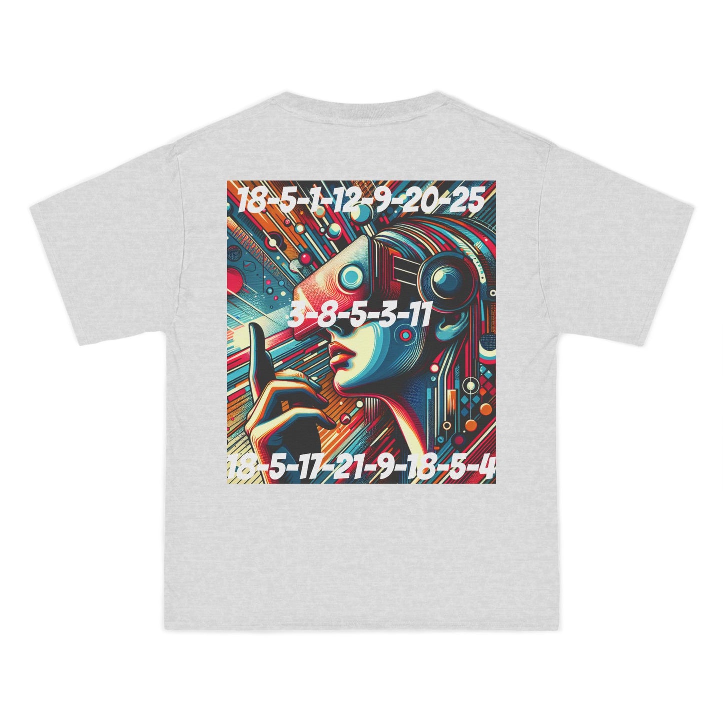 ENCODED | REALITY CHECK REQUIRED Unisex Beefy-T® Short-Sleeve T-Shirt