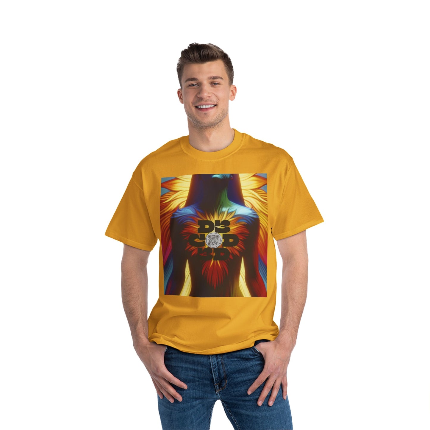 ENCODED | KEEP SHINING Unisex Beefy-T® Short-Sleeve T-Shirt