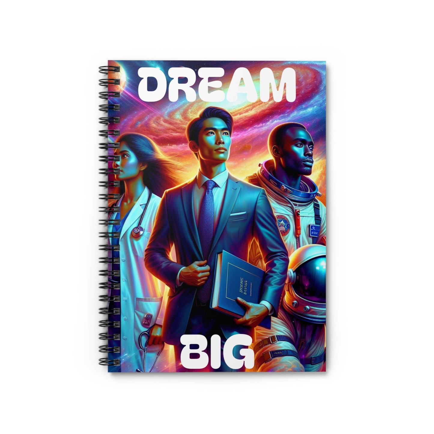 D3C0D3D | DREAM BIG | SPIRAL NOTEBOOK