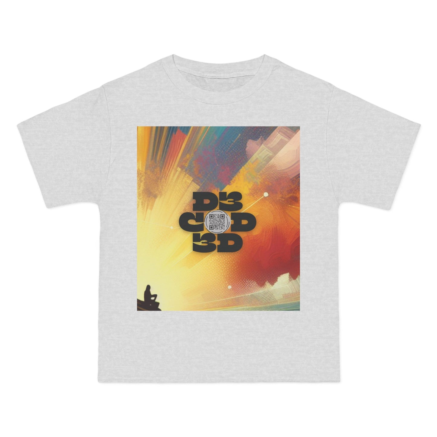 ENCODED | STAY ADVENTUROUS Unisex Beefy-T® Short-Sleeve T-Shirt