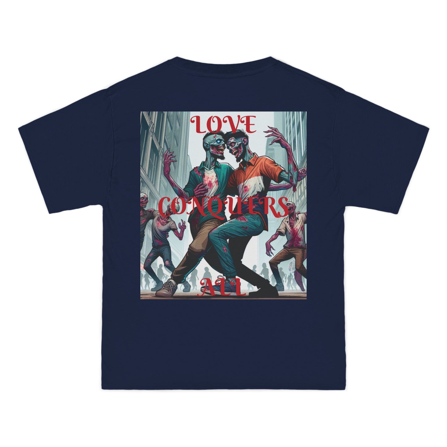 DECODED | LOVE CONQUERS ALL | Unisex Beefy-T® Short-Sleeve T-Shirt