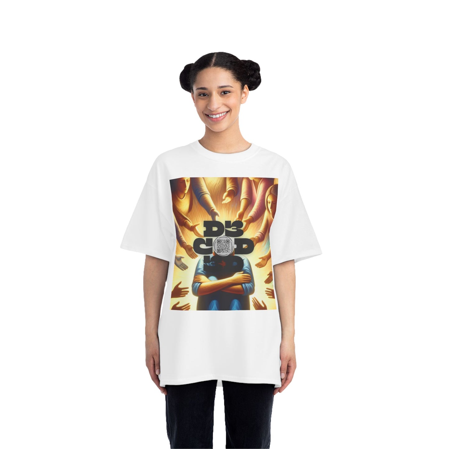 ENCODED | YOU ARE NOT ALONE Unisex Beefy-T® short-sleeve T-shirt