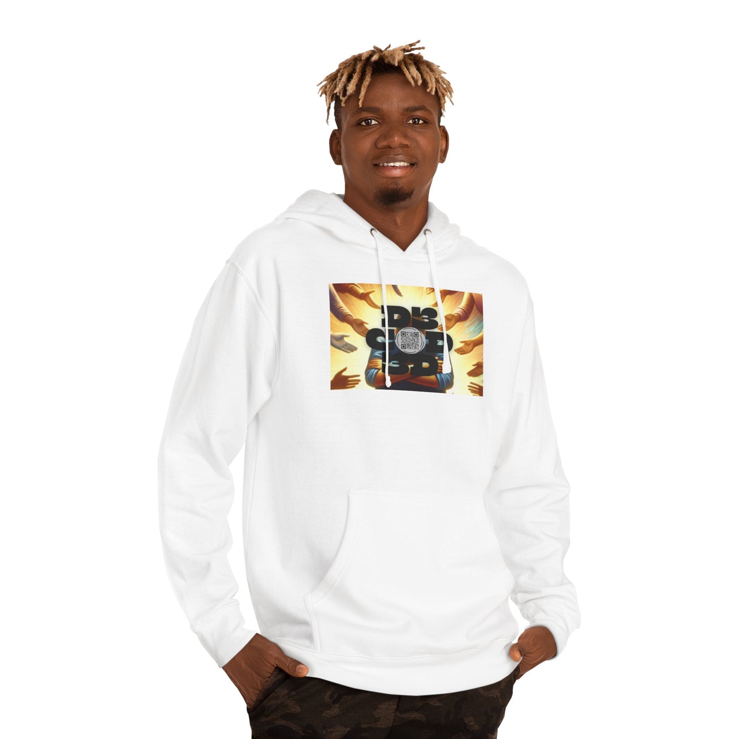 NO CODE | YOU ARE NOT ALONE | Unisex Hooded Sweatshirt