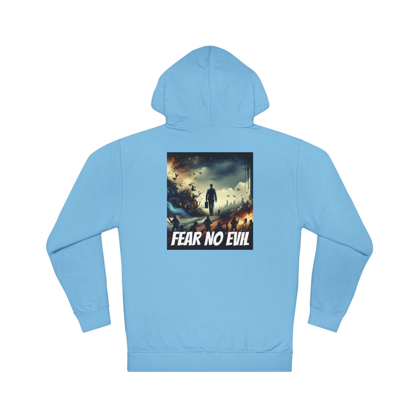 DECODED | FEAR NO EVIL | Unisex Hooded Sweatshirt