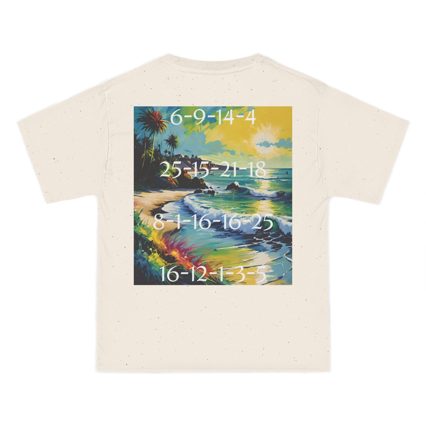 ENCODED | FIND YOUR HAPPY PLACE Unisex Beefy-T® Short-Sleeve T-Shirt