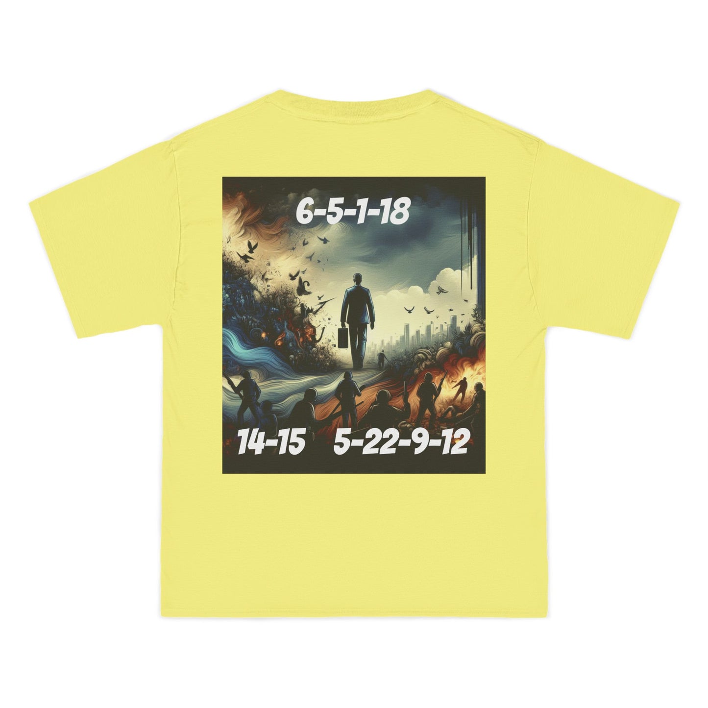 ENCODED | FEAR NO EVIL Unisex Beefy-T® Short-Sleeve T-Shirt