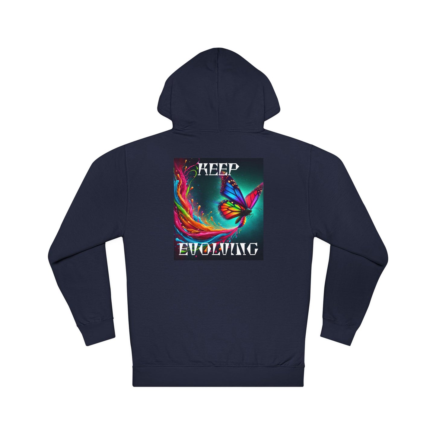 DECODED | KEEP EVOLVING |Unisex Hooded Sweatshirt