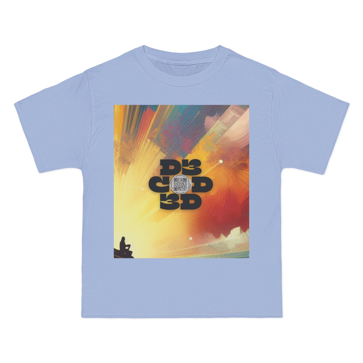ENCODED | STAY ADVENTUROUS Unisex Beefy-T® Short-Sleeve T-Shirt