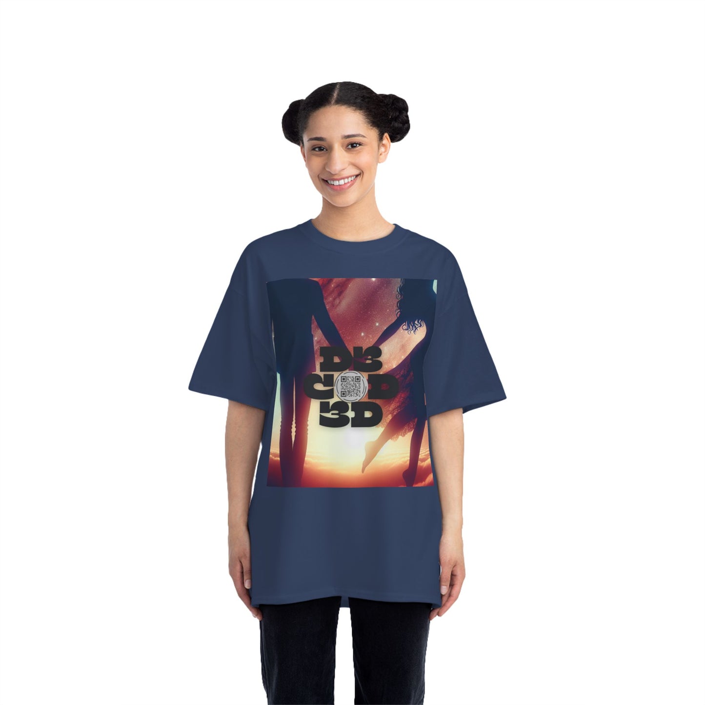 ENCODED | LOVE AND BE LOVED Unisex Beefy-T® short-sleeve T-shirt
