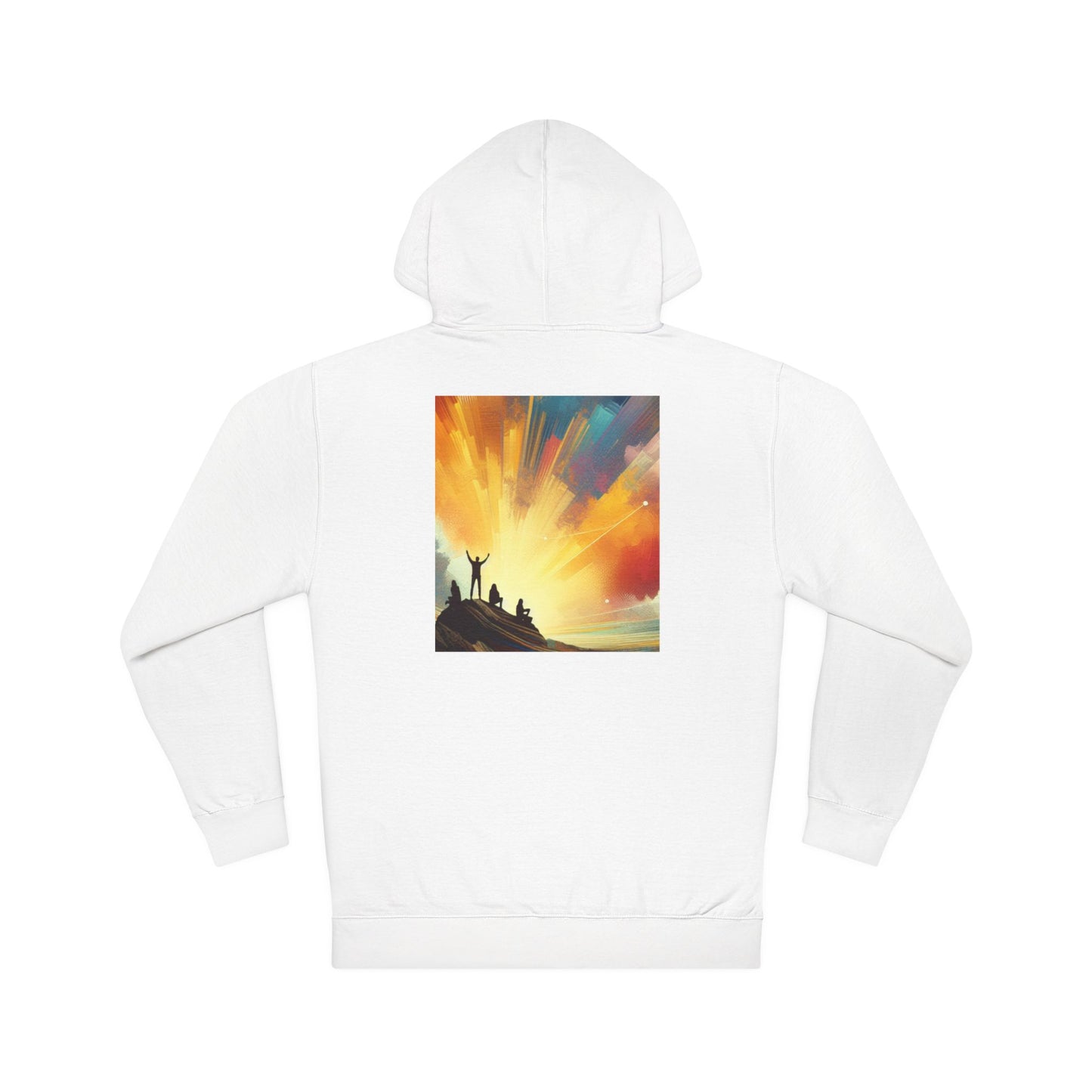 NO CODE | STAY ADVENTUROUS | Unisex Hooded Sweatshirt