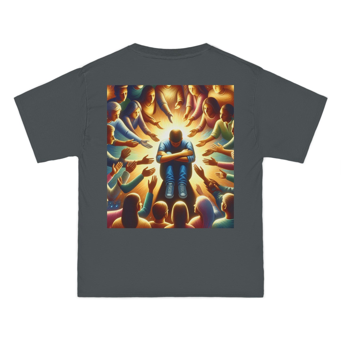 NO CODE | YOU ARE NOT ALONE | Unisex Beefy-T® short-sleeve T-shirt