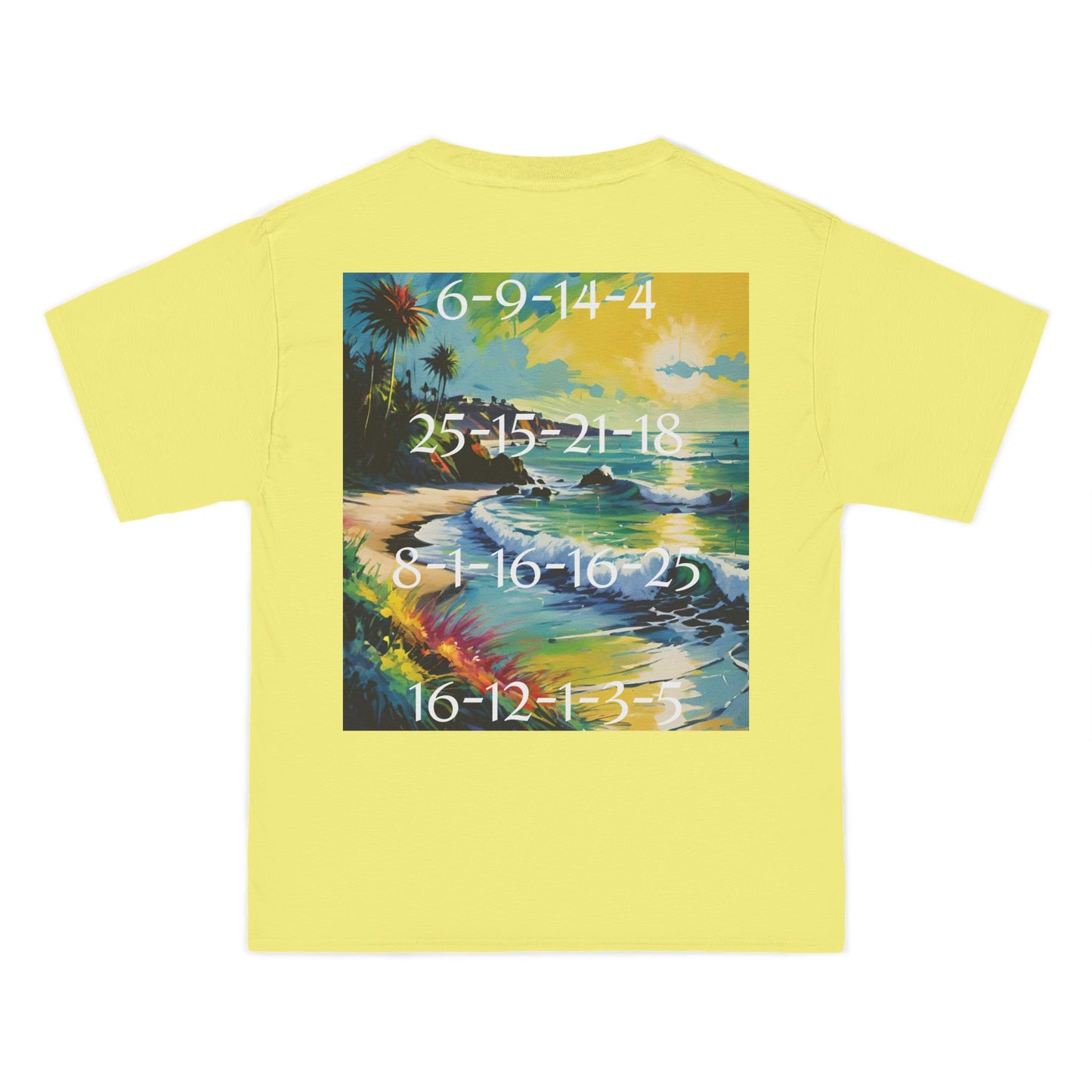 ENCODED | FIND YOUR HAPPY PLACE Unisex Beefy-T® Short-Sleeve T-Shirt