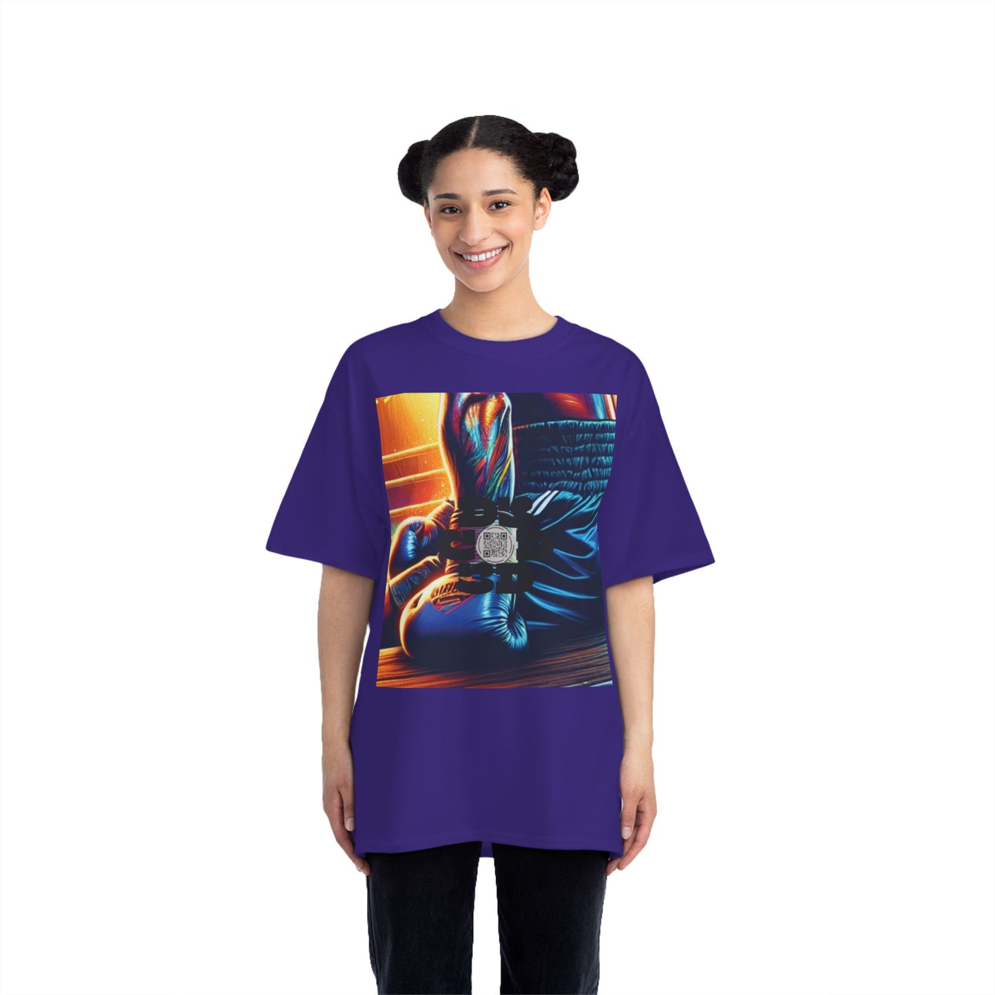 DECODED | DEFY DEFEAT | Unisex Beefy-T® Short-Sleeve T-Shirt