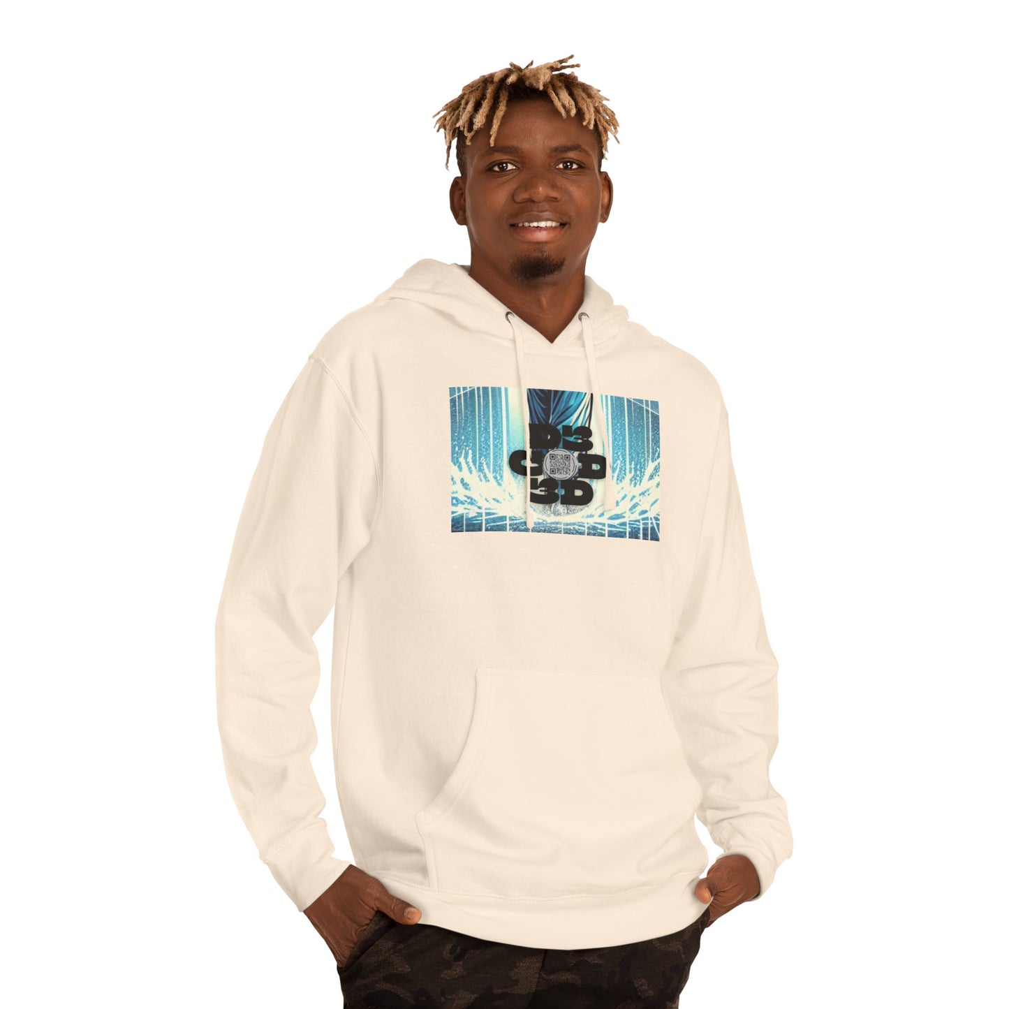 NO CODE | EMBRACE THE STORM | Unisex Hooded Sweatshirt
