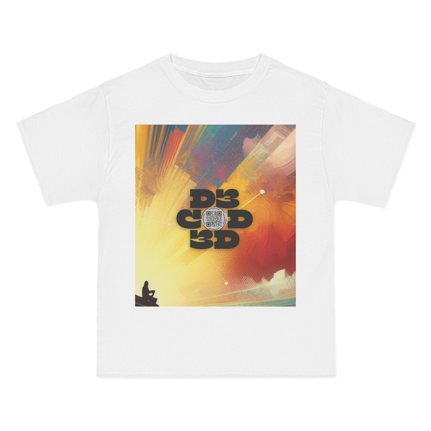 ENCODED | STAY ADVENTUROUS Unisex Beefy-T® Short-Sleeve T-Shirt