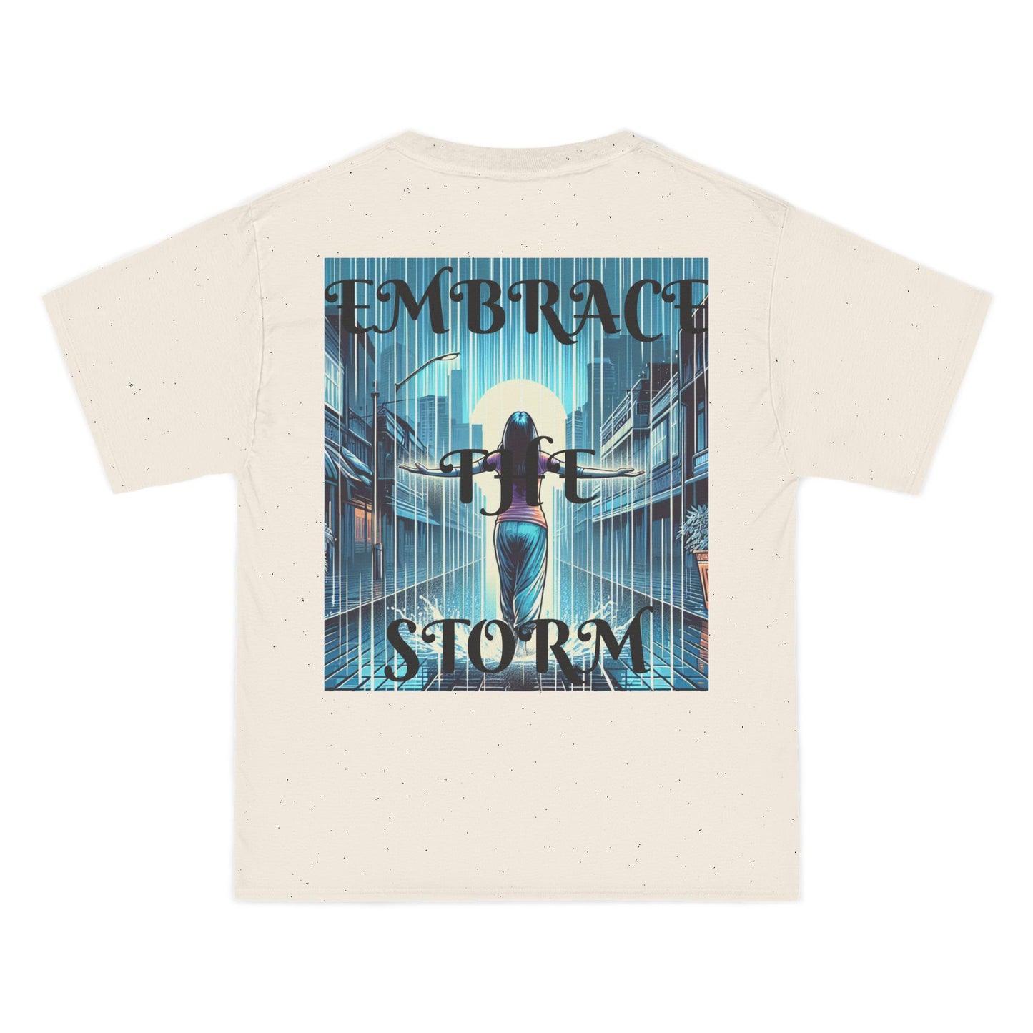 DECODED | EMBRACE THE STORM | Unisex Beefy-T® Short-Sleeve T-Shirt
