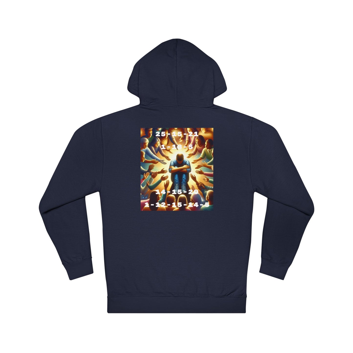YOU ARE NOT ALONE Unisex Hooded Sweatshirt