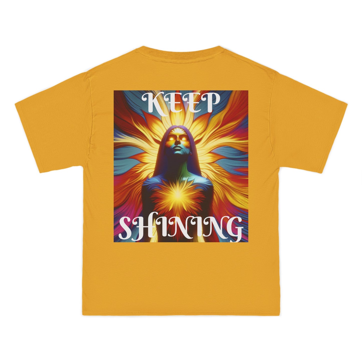 DECODED | KEEP SHINING | Unisex Beefy-T® Short-Sleeve T-Shirt