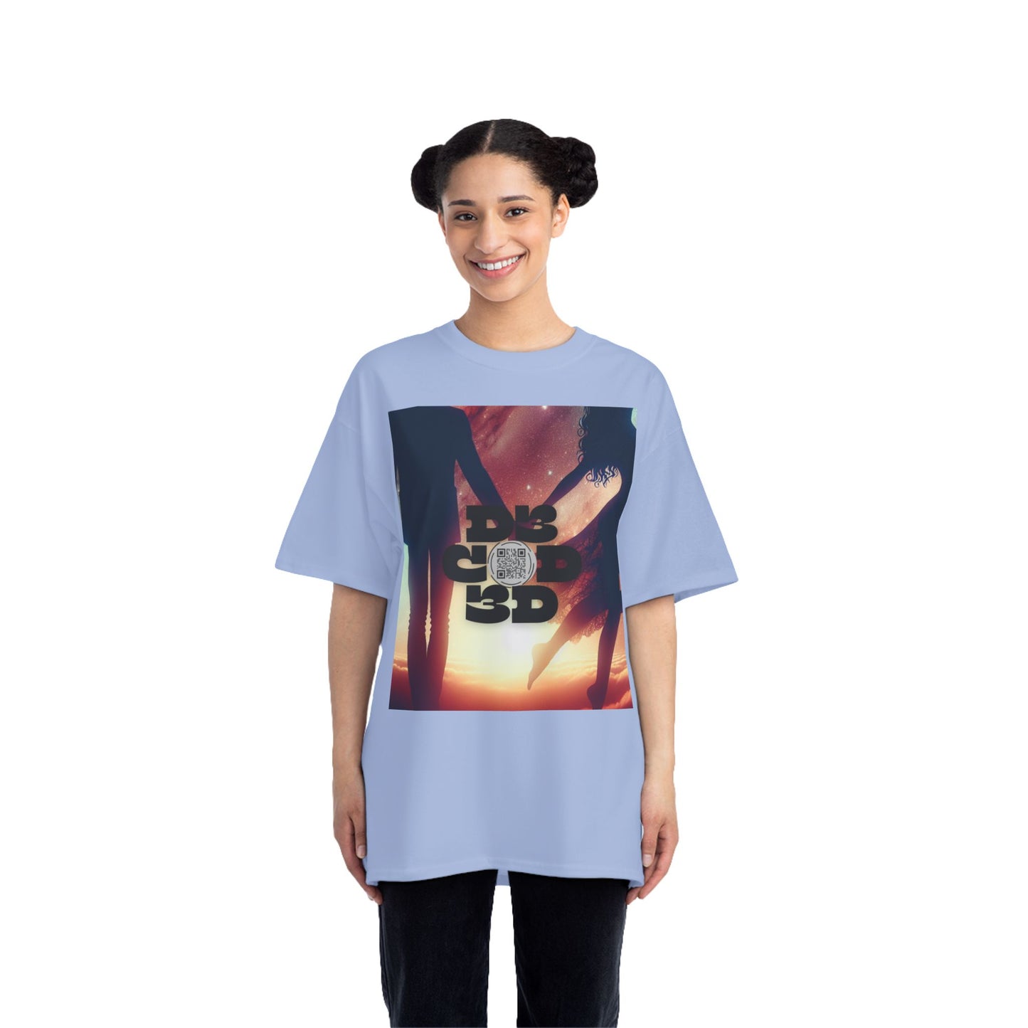 ENCODED | LOVE AND BE LOVED Unisex Beefy-T® short-sleeve T-shirt
