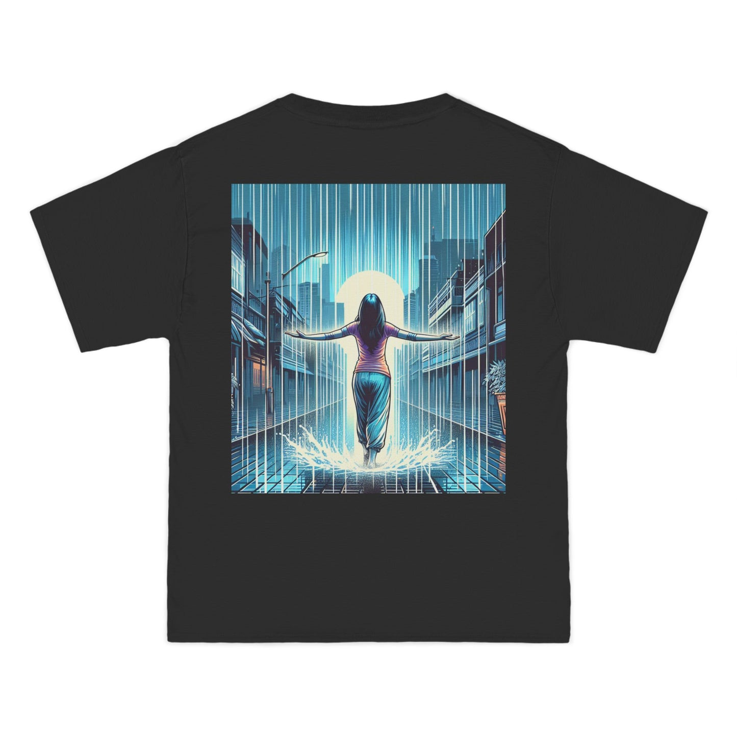 NO CODE | EMBRACE THE STORM | Unisex Beefy-T® Short-Sleeve T-Shirt
