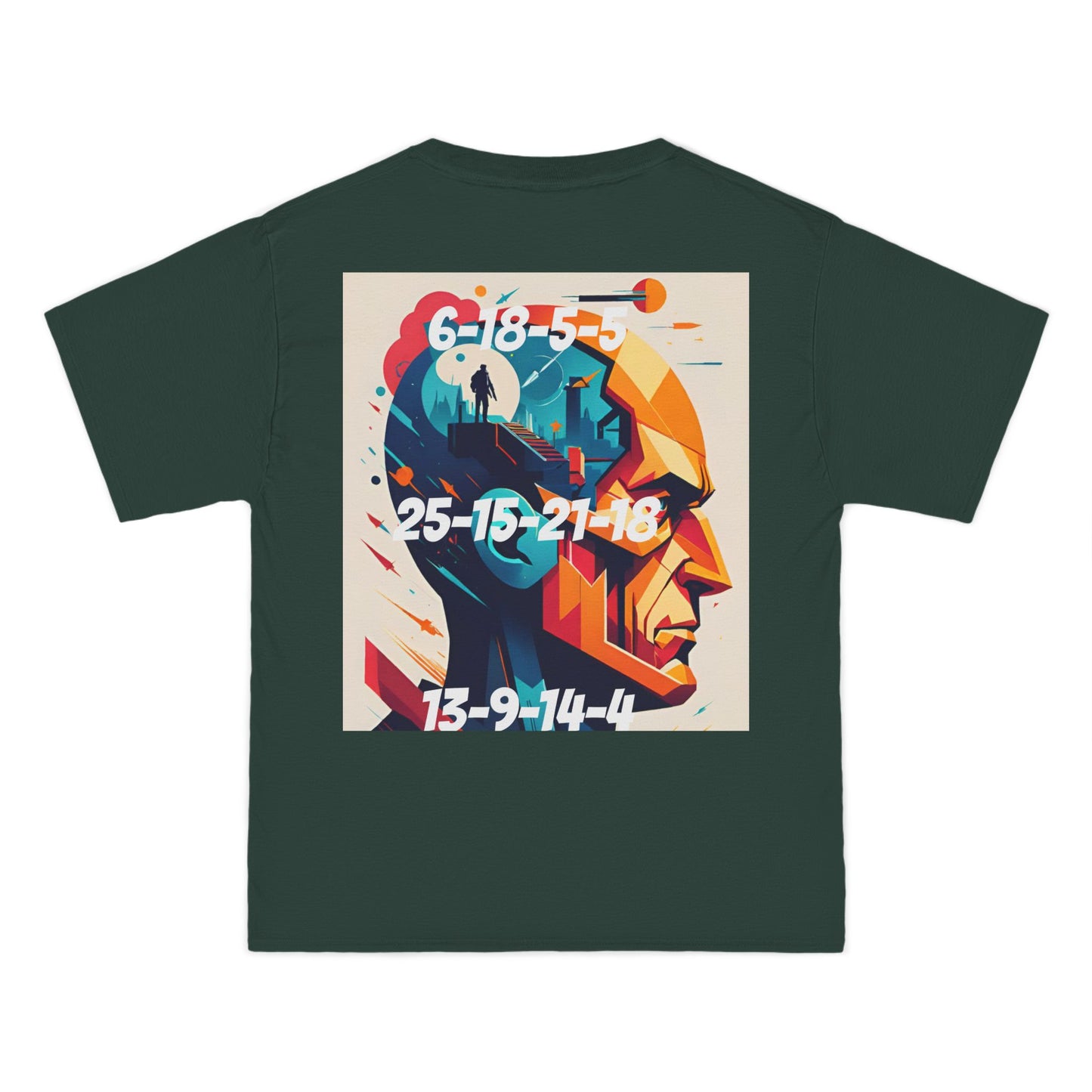 ENCODED | FREE YOUR MIND Unisex Beefy-T® short-sleeve T-shirt